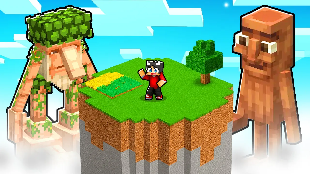 Kan Jeg Overleve På En BRAINROT Chunk I Minecraft?