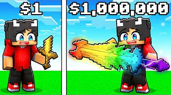 $1 vs $1.000.000 Sværd I Minecraft!