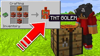 Jeg Kan Spawne OP GOLEMS I Minecraft!