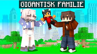Jeg Møder En GIGANTISK Familie I Minecraft!