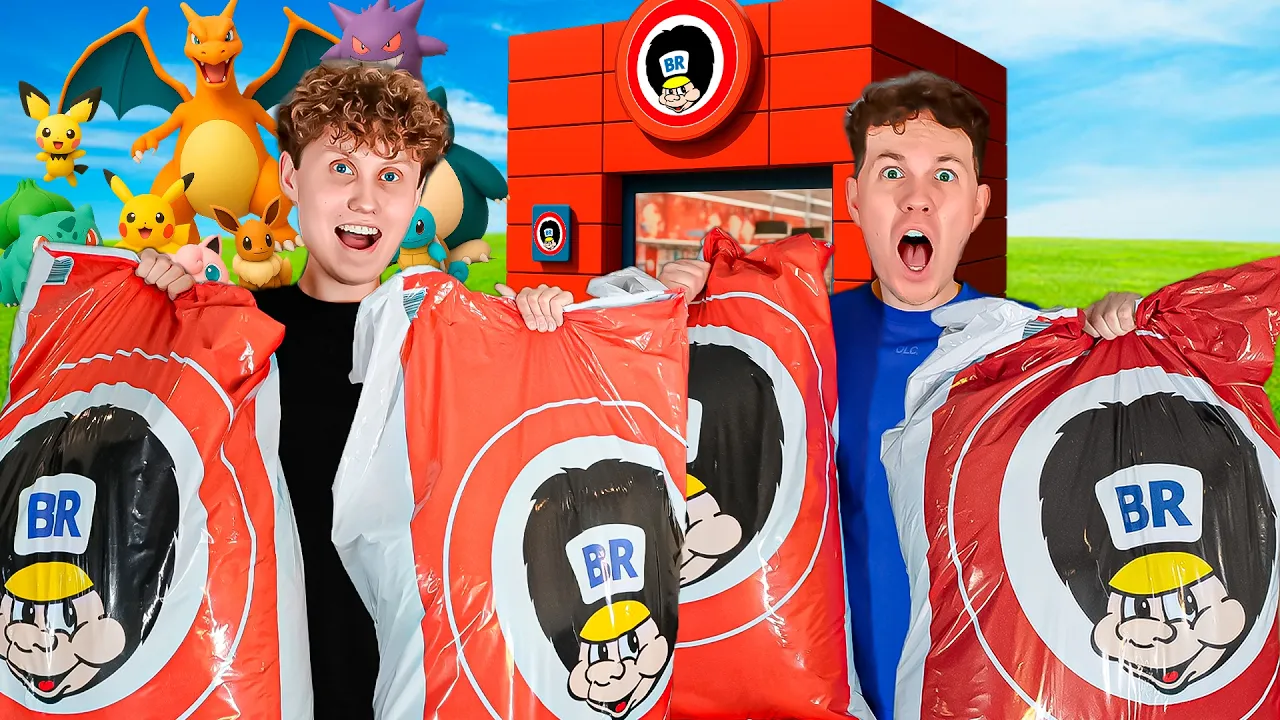 Vi Købte Alt Pokémon I Fætter BR!