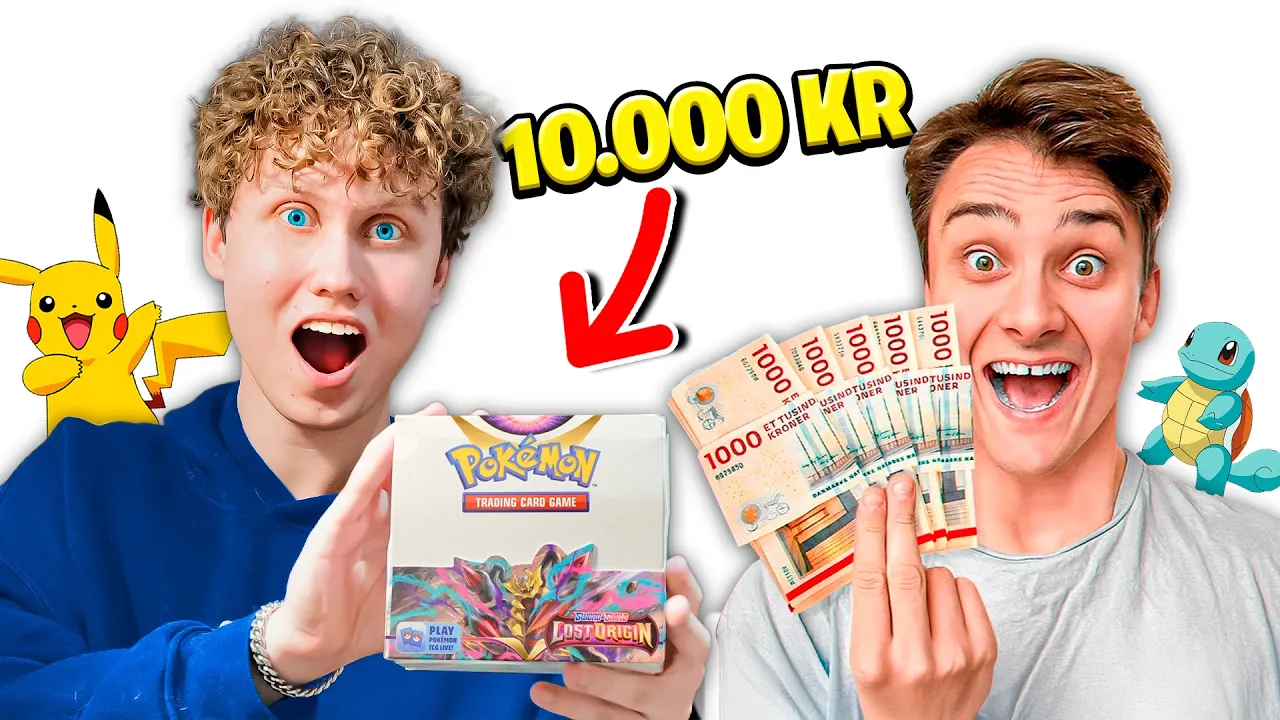 Vi Åbner Pokémon Pakker For 10.000+ kr!
