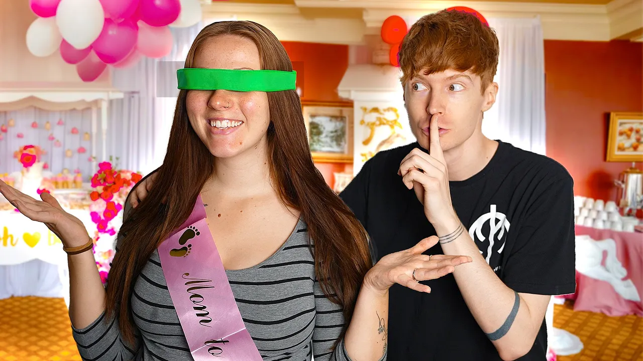 Overrasker Maria med BABY SHOWER