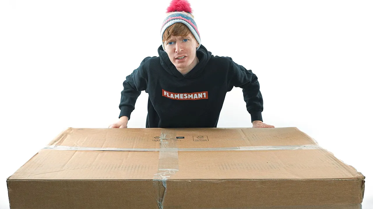 Åbner KÆMPE Mystisk Pakke