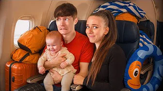 Arias Første Flyvetur - Tenerife Vlog