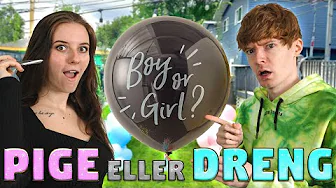 Springer den Forkerte Ballon - Gender Reveal