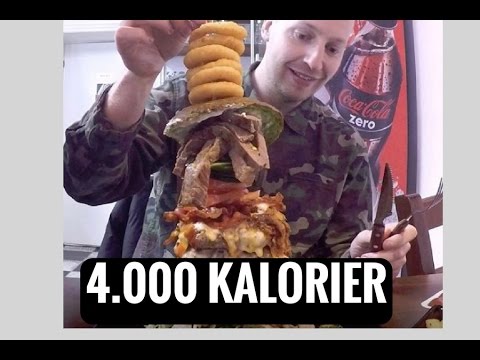 4.000 Kaloriers Burger!