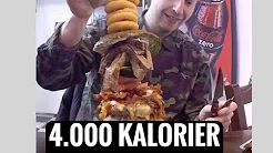 4.000 Kaloriers Burger!