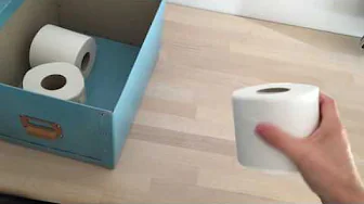 Unboxing af ting - toiletpapir
