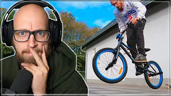 Skateboarder Prøver BMX