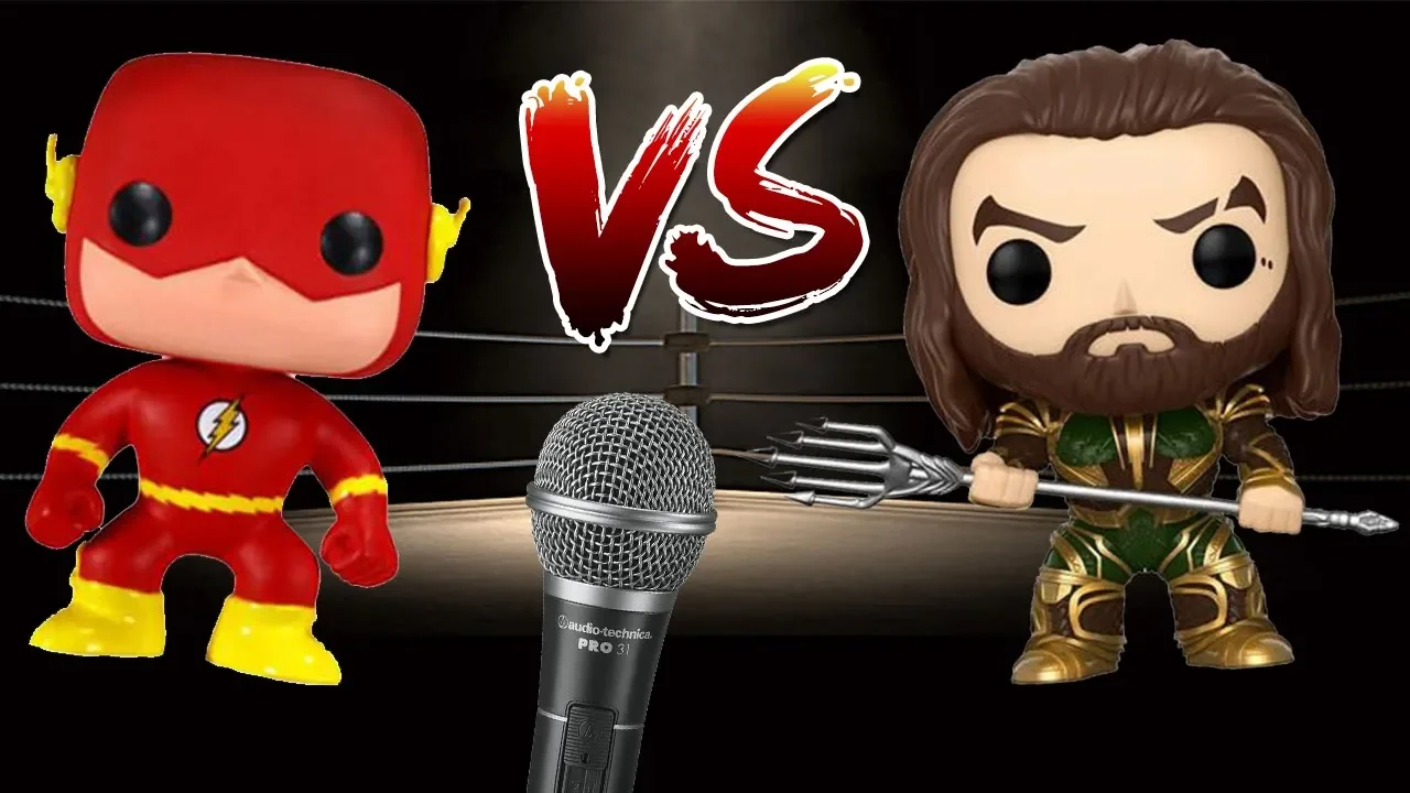 The Flash vs. Aquaman RAP BATTLE
