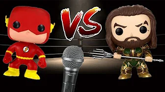 The Flash vs. Aquaman RAP BATTLE