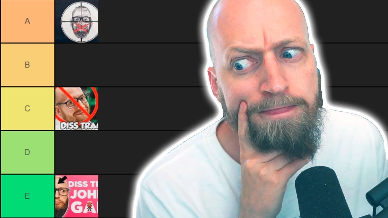 Johnni Gade Diss Track Tier List