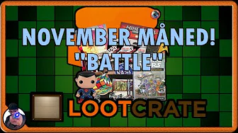 Loot Crate Unboxing - November 2014 [DK]