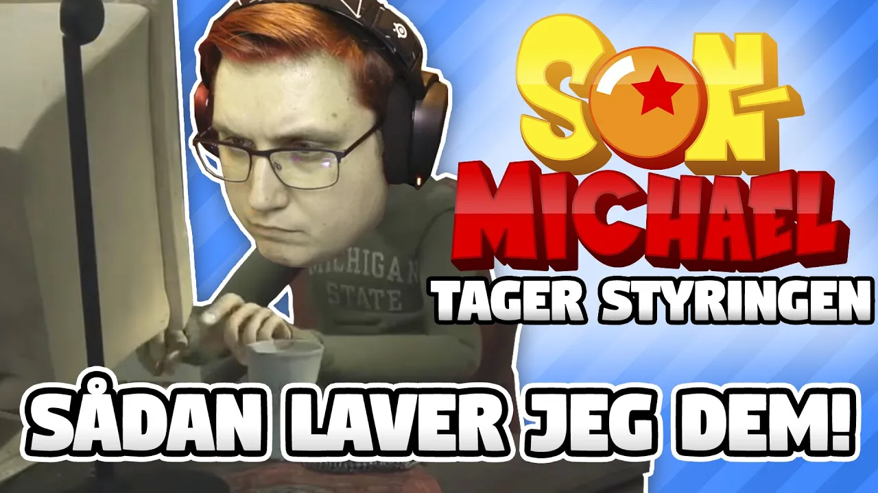 Sådan klipper jeg 'Son-Michael Tager Styringen'