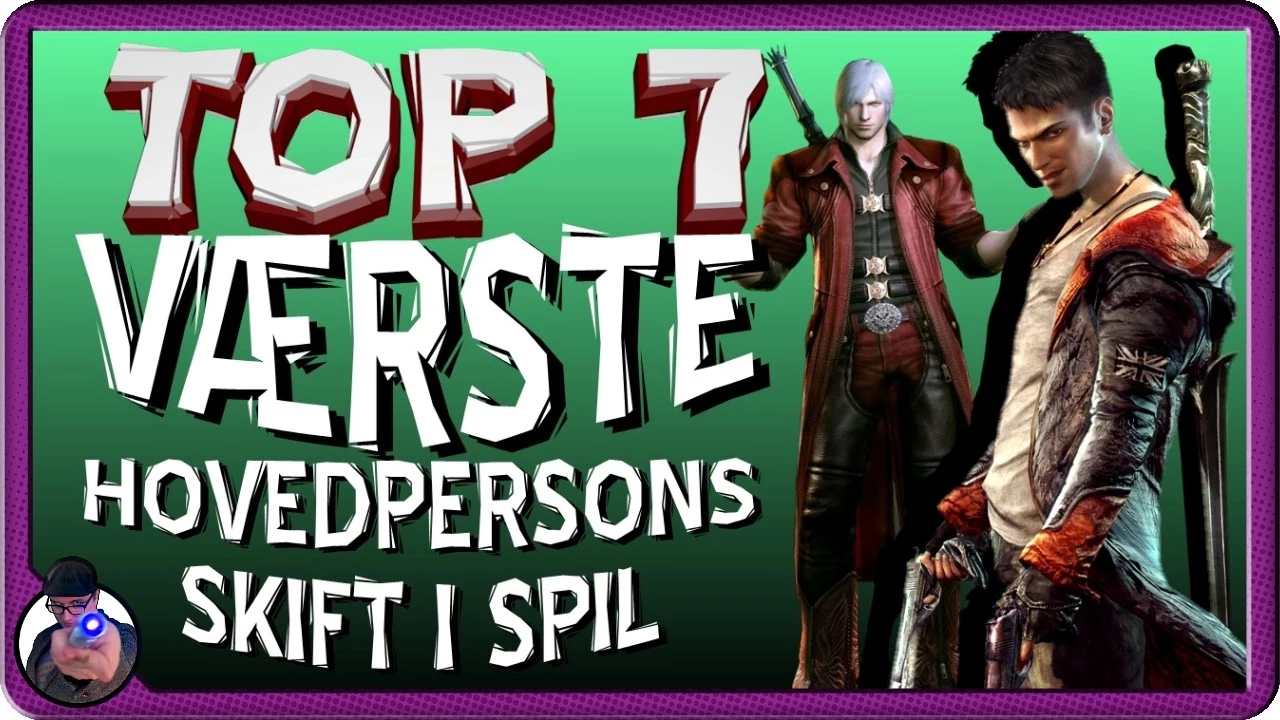 Top 7: Værste Hovedpersons Skift i Spil