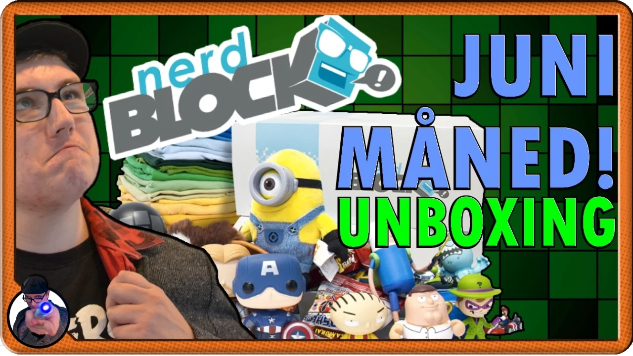 Nerd Block Unboxing - Juni 2014 [Dansk]