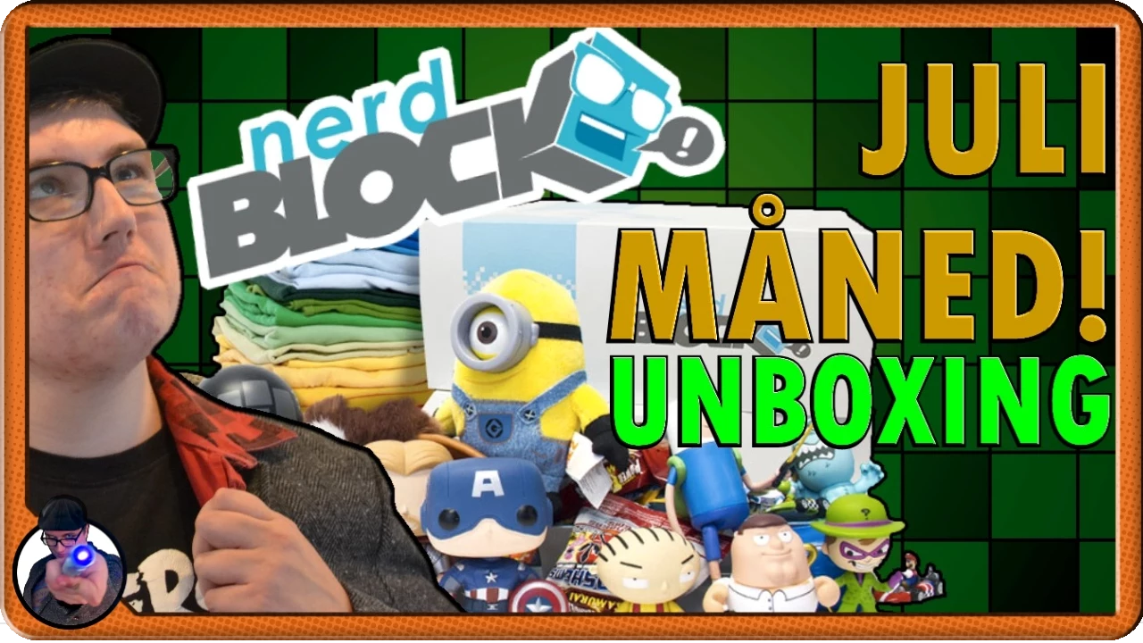 Nerd Block Unboxing - Juli 2014 [Dansk]