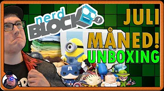 Nerd Block Unboxing - Juli 2014 [Dansk]