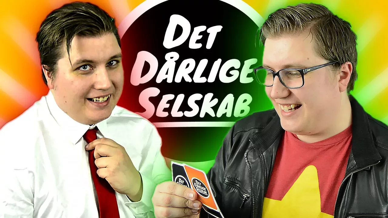 Jeg læser jeres EKSTRA DUMME svarkort! | Son-Michael (Reklame for Det Dårlige Selskab)