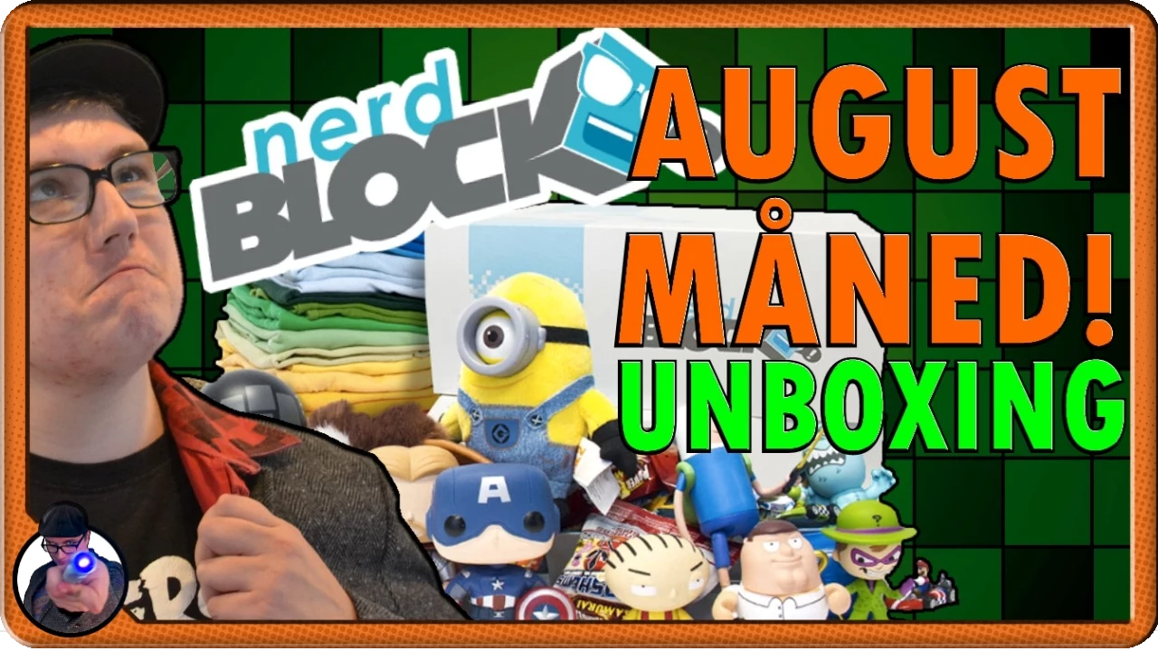 Nerd Block Unboxing - August 2014 [Dansk]