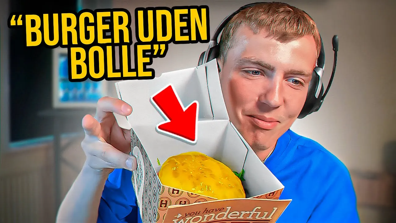 Jeg Fik En Burger Uden Bolle...