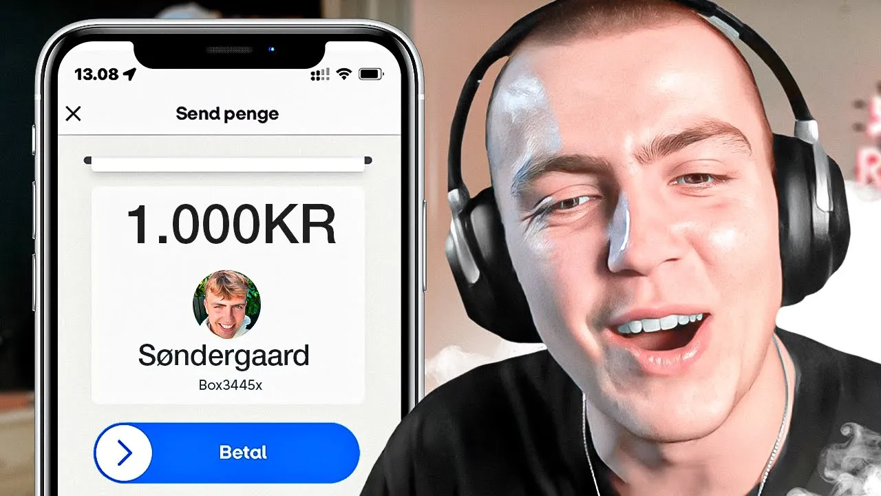 Jeg Gav Ham 1.000 KRONER!