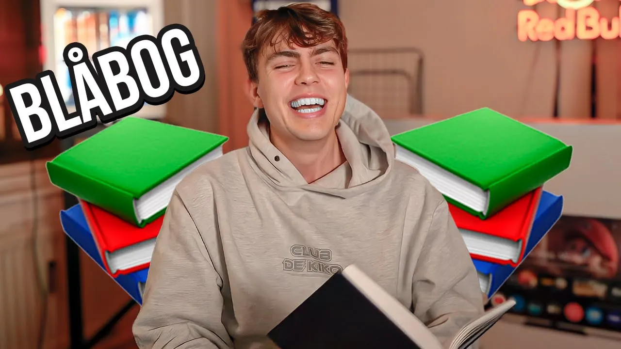 Læser Min Blåbog Live På Stream!