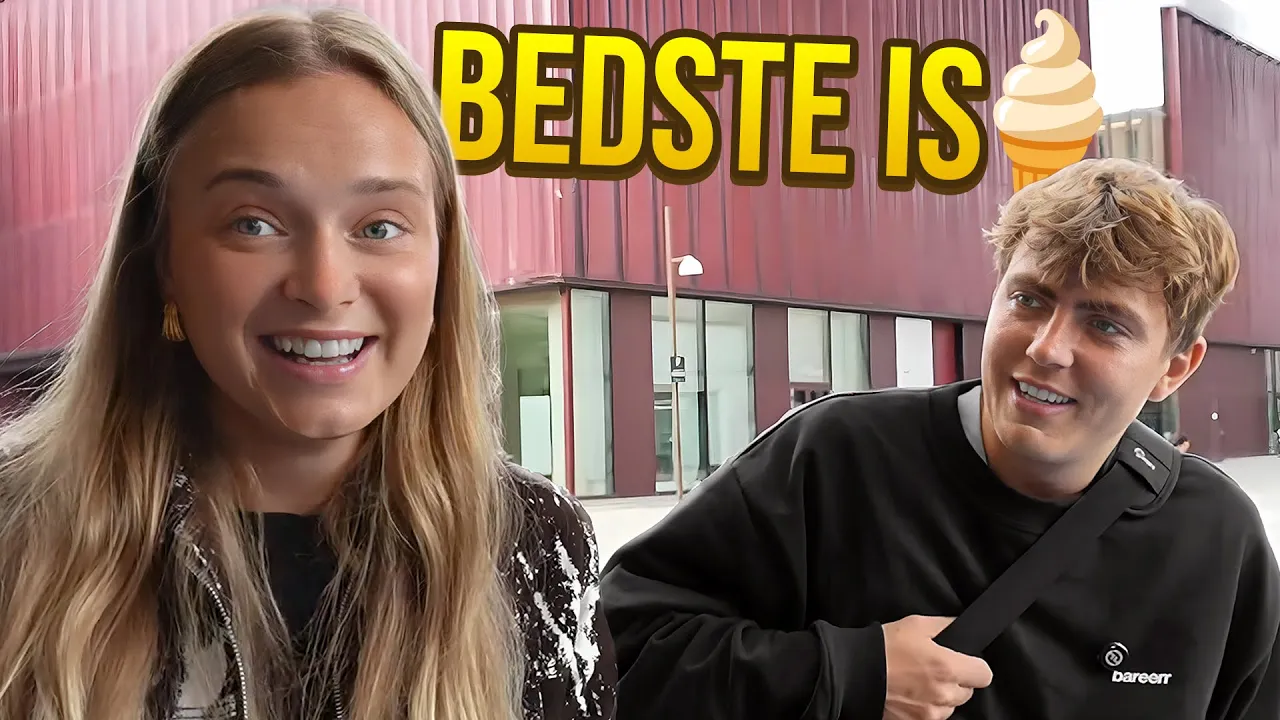 Vi Prøver Den BEDSTE Is I København