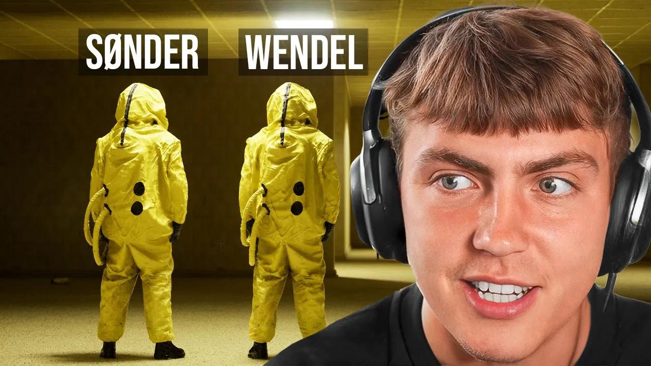 Wendel og Jeg Spiller: Backrooms Escape Together