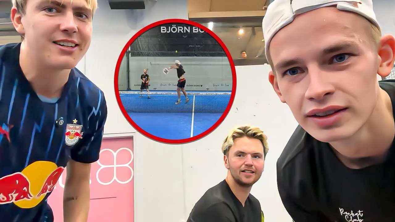 Padel Med DANMARKS To Bedste Spillere