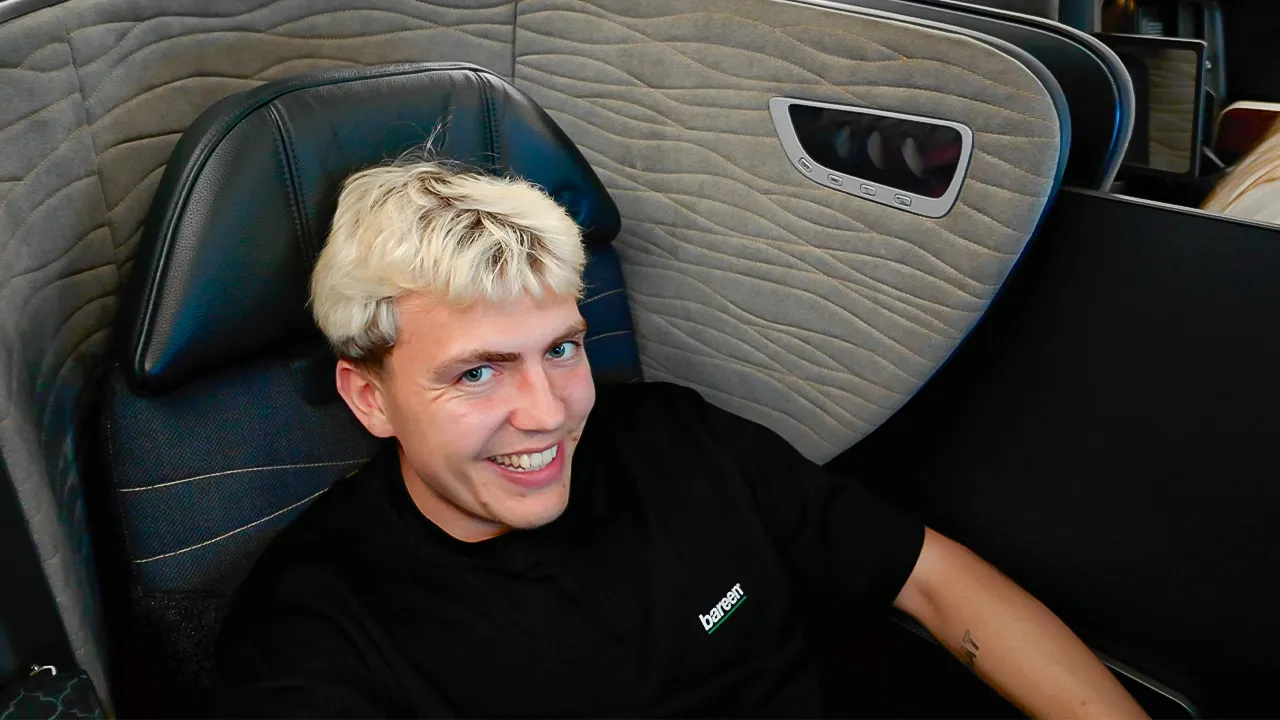 Vi Fløj Business Class Til Bali!