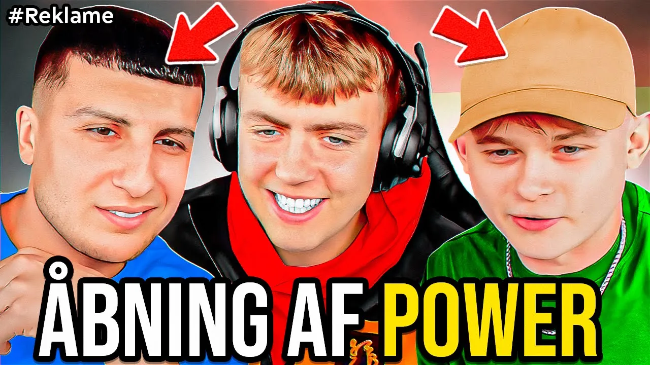 Jeg Streamede Åbningen Af Power I Rosengårdcentret!