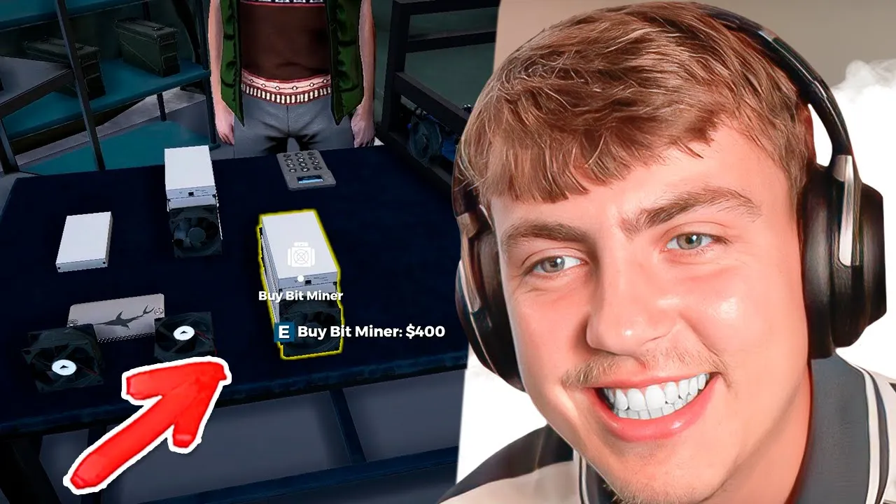 Vi Begynder At Mine Krypto! - Streamer Life Sim Part 5