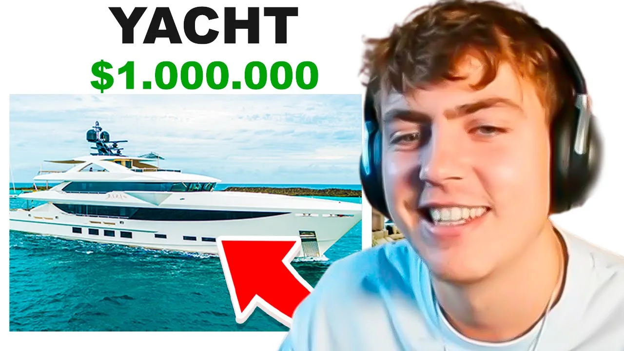 MIN KÆRESTE OG JEG KIGGER PÅ YACHT!