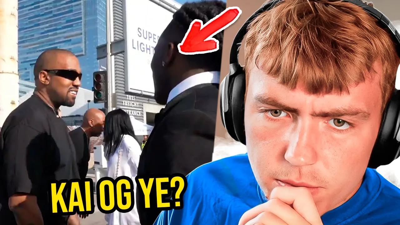 Kai Cenat Mødte Kanye På Stream!