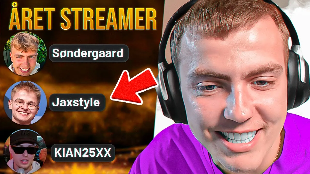 Han Stemte På Mig Til Årets Streamer!