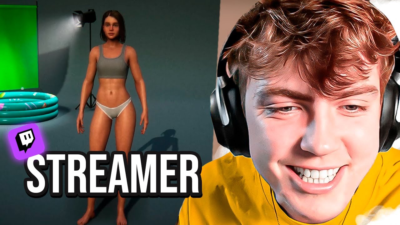 Jeg Starter Forfra På Twitch - Streamer Life Sim Part 1