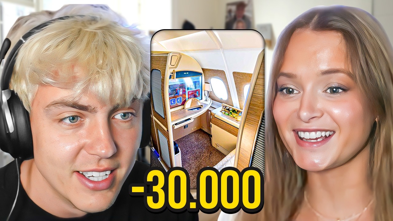 Vi Skal Flyve Business Class For Første Gang!