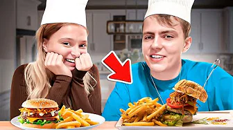 Min Kæreste og Jeg Laver Burger!