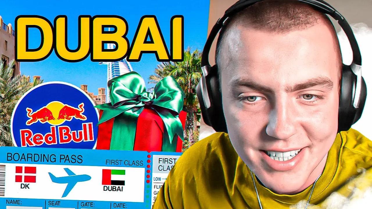Red Bull Har Inviteret Mig Til Dubai!