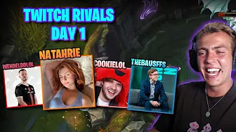 VI VANDT FØRSTE DAG AF TWITCH RIVALS