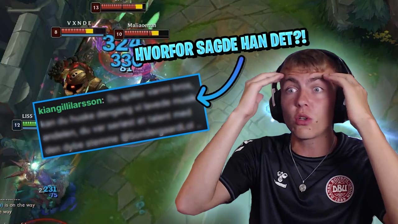 GILLI DISTRAHEREDE MIG MIDT I ET GAME!