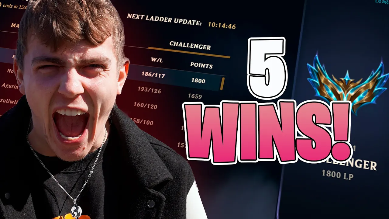 5 WINS FRA CHALLENGER!
