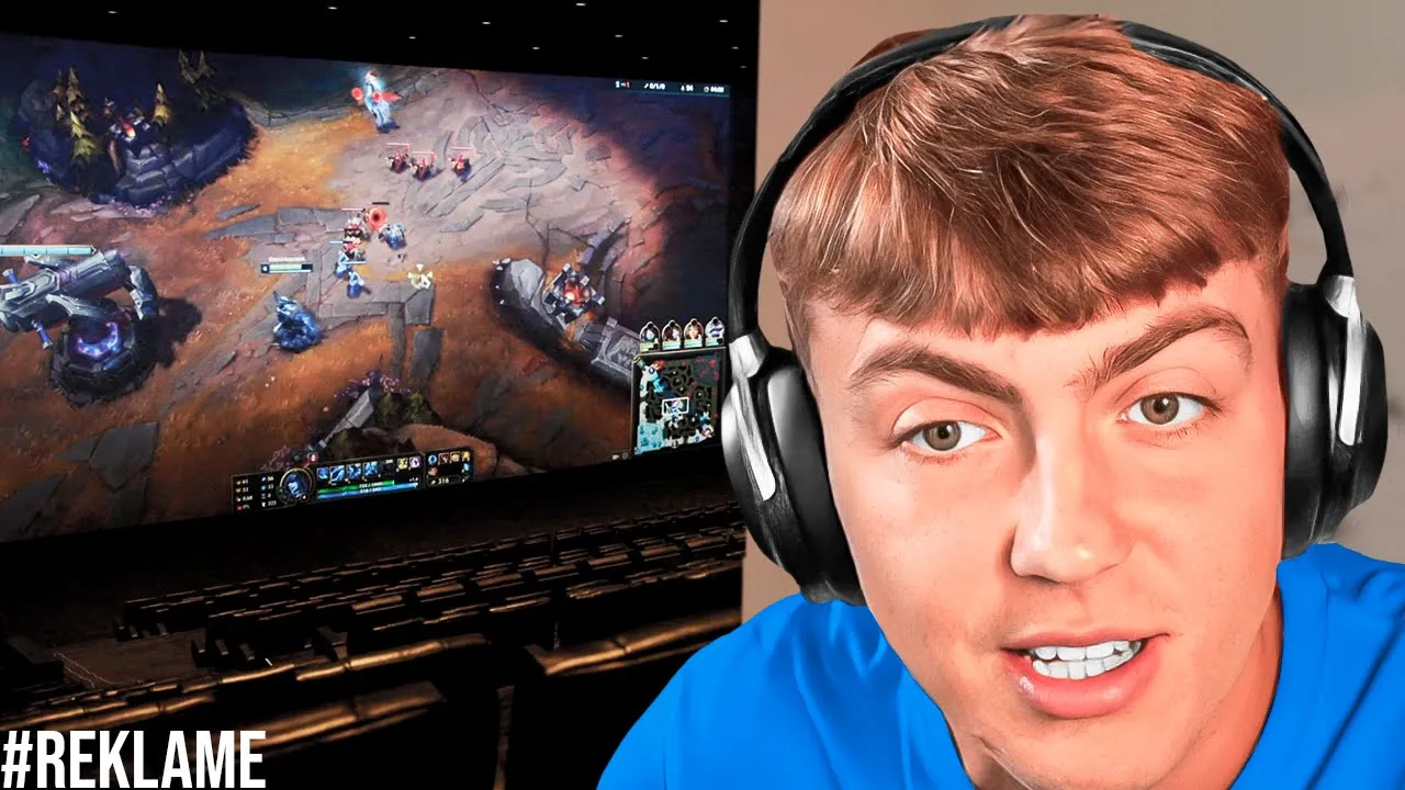 Jeg Tog Et Game På DANMARKS Største Skærm