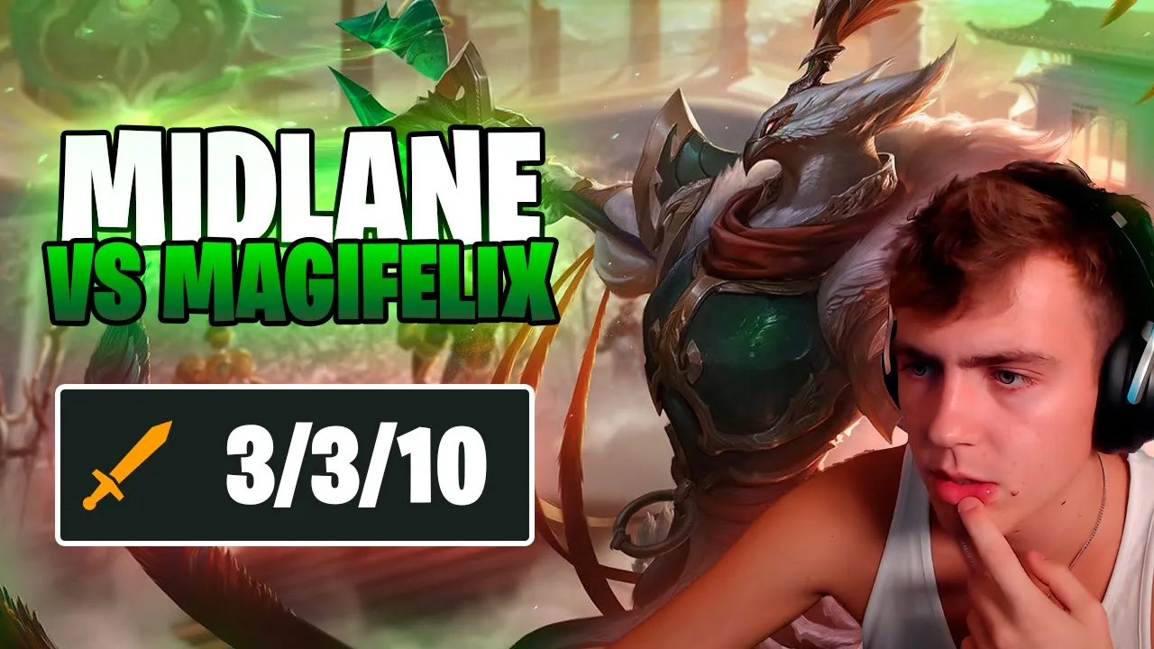 SPILLER MOD VERDENS BEDSTE MIDLANER (MAGIFELIX)