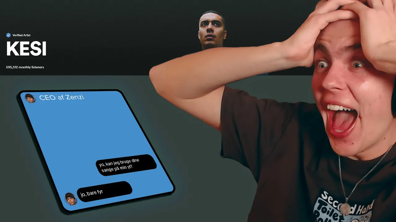 KESI GIVER MIG LOV TIL AT BRUGE HANS MUSIK!