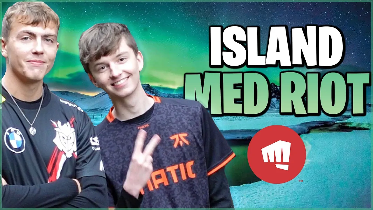 RIOT INVITEREDE MIG TIL ISLAND!