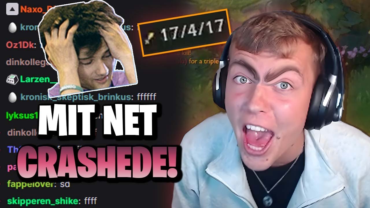 MIT NET CRASHEDE MIDT I ET ENGAGE!