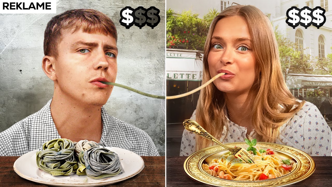 95 kr Pasta vs 530 kr Pasta